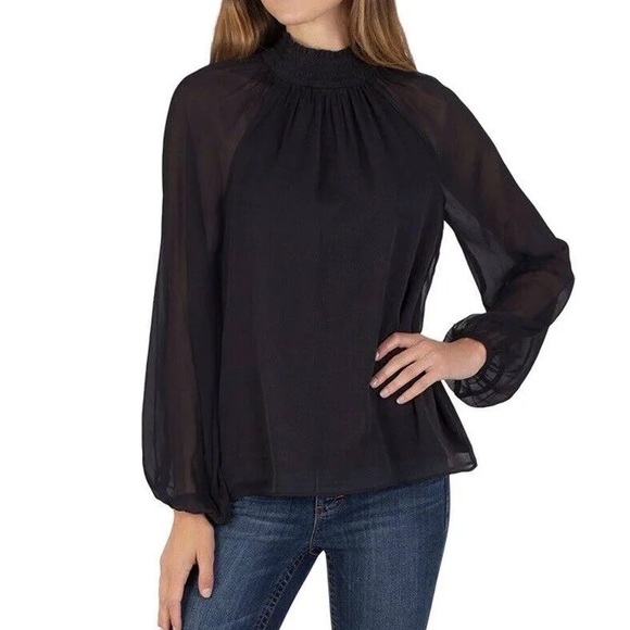 Joie Tops - NWT Joie Limited Edition Long Sleeve Smocked Blouse $278